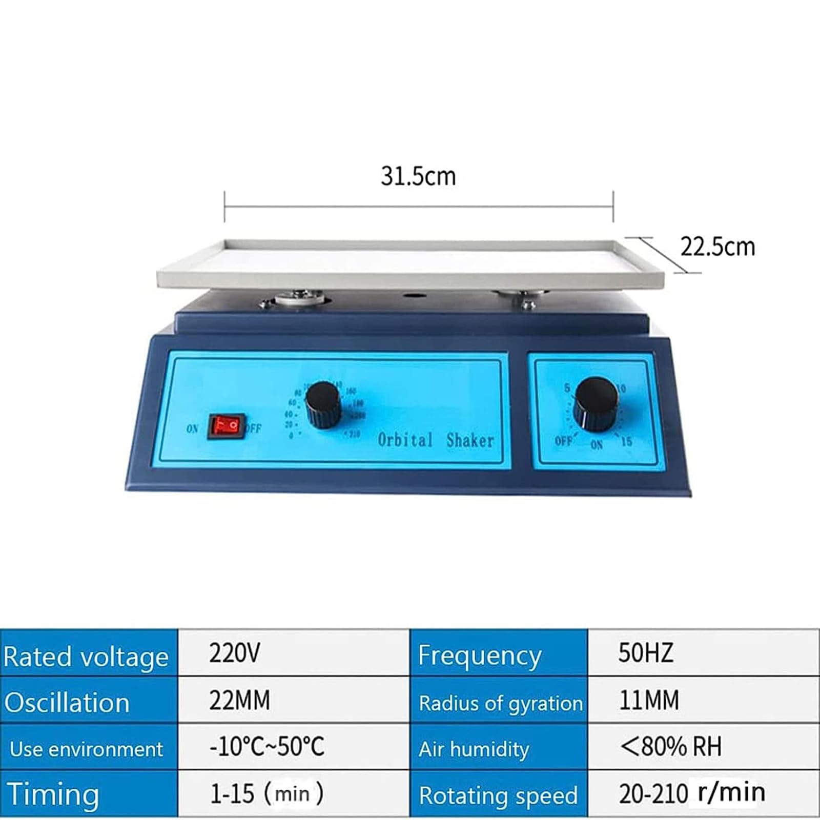 Amazon.com: Mixer Orbital Shaker, Laboratory Rotary Oscillator, 20